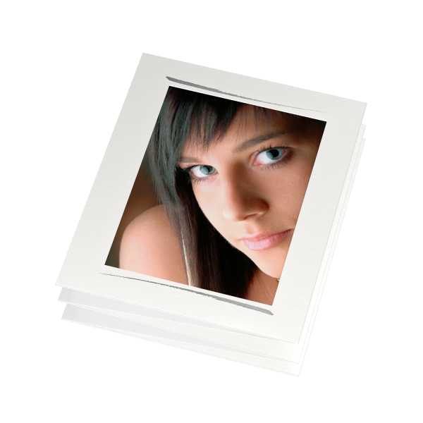 Endlospassepartout - Pinselstrich 2-fach