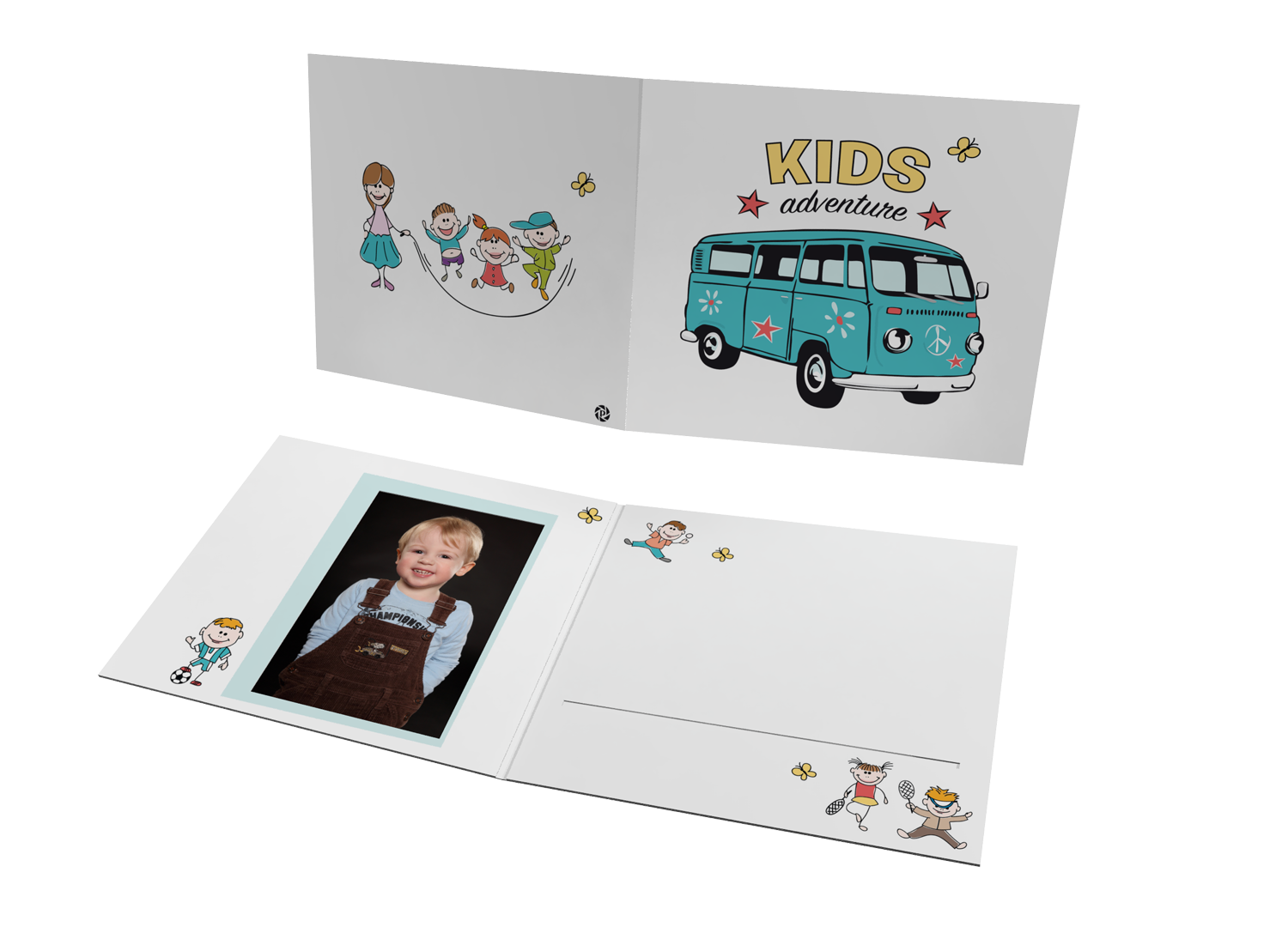 PASCHE Mappen | Schul- und Kindergartenmappe - Motiv Schulbus Qualität