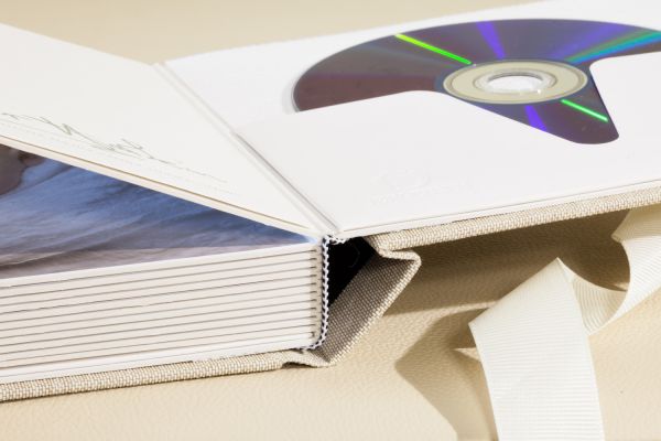DVD-Album, Leinen, 15x15